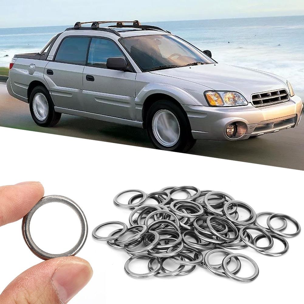 50pcs Engine Oil Drain Plug Washers Gaskets Replacement 11126 AA000 Fit for Subaru