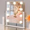 Hollywood Style LED Makeup Mirror: Color Adjustable, High Brightness, Smart Desktop Vanity, Wall Mountable