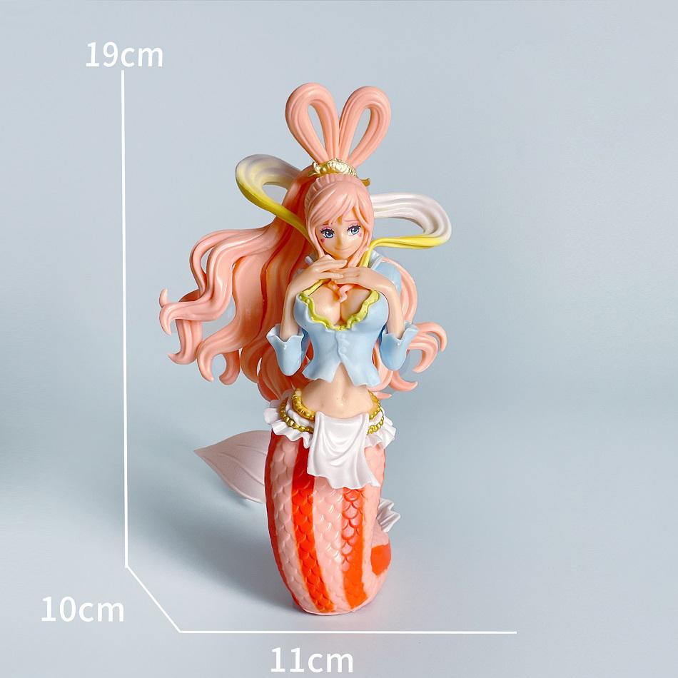 Hot Anime ONE PIECE Kawaii Figure Shirahoshi Monkey D. Luffy One Piece Action Figure Pvc Model Ornament Kids Toy Gifts