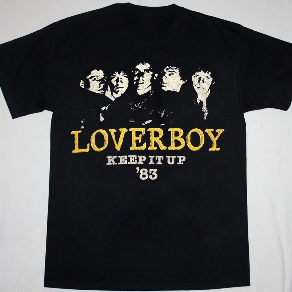 Classic 1983 LOVERBOY Cotton Men S-235XL T-Shirt 20D1902 Unisex T-Shirt XXXXL