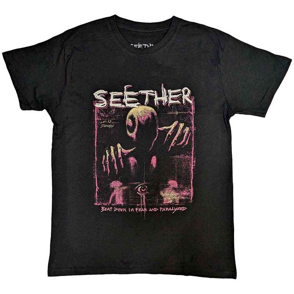 

Seether Beat Down T-Shirt Black New S