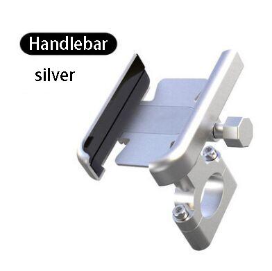 Aluminum Alloy Bicycle, Motorcycle, Electric Bicycle  Phone Holder Stand Universal Cell Phone Bike Scooter Mobile Phone Stand