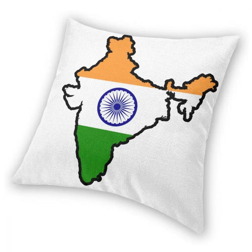India Flag Throw Pillow Cover Throw Pillow  Cushion Covers