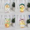 Annoying Adorable Duck Keychain Cute Cartoon Girl Backpack Decoration Plush Doll