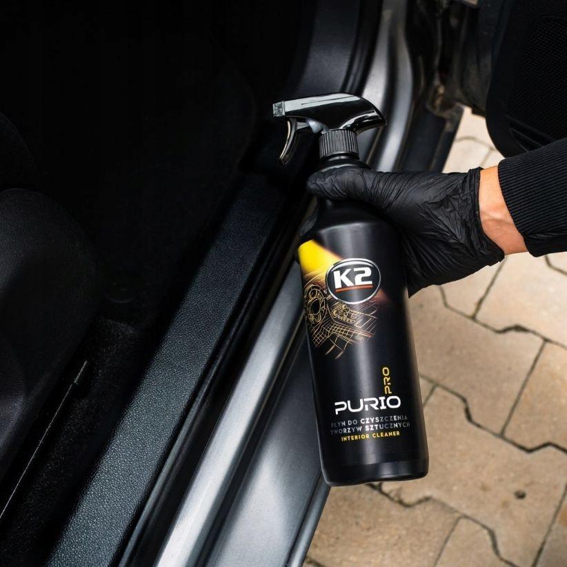 K2 Satina Purio 2X1L Pro Płyn Dressing Do Czyszczenia Kokpitu Wnętrza Auta
