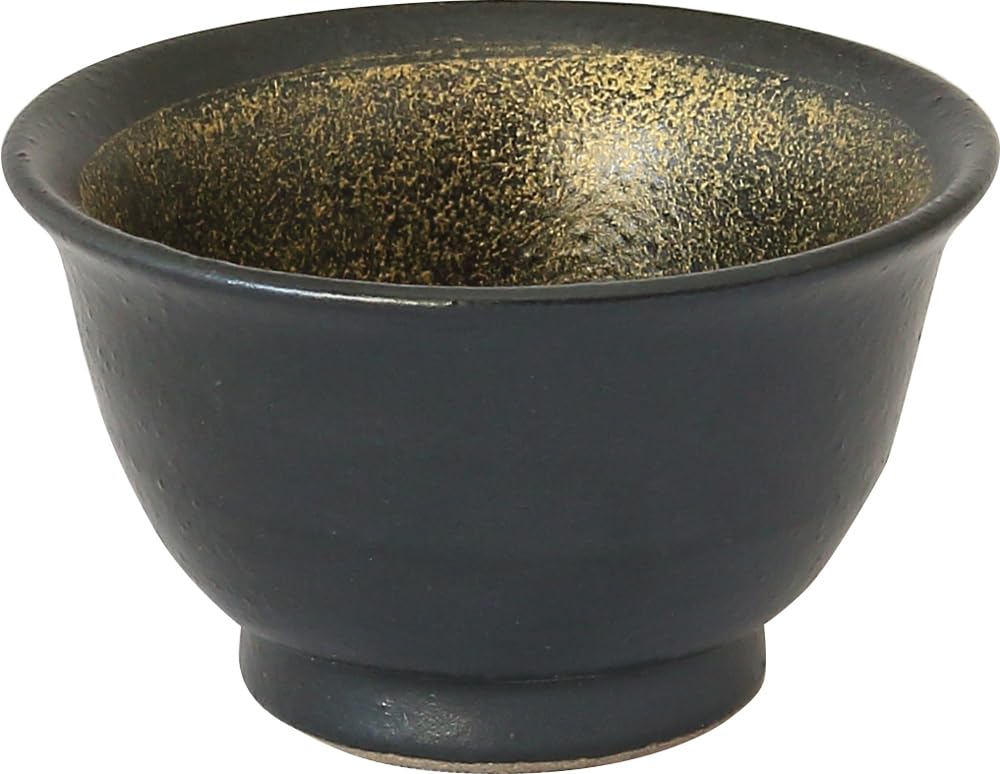 World Create Gold-Decorated Sake Cup (2 Cups) and Sake Bottle Gift Set 14395