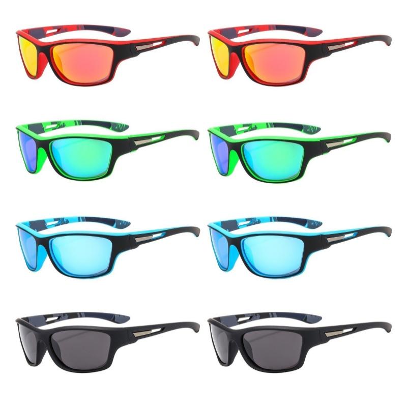 

8pcs Windproof Motorcycle Goggles UV Protection Men Motor Glasses Riding EyewearMen Eye Protection Windproof Moto Goggles