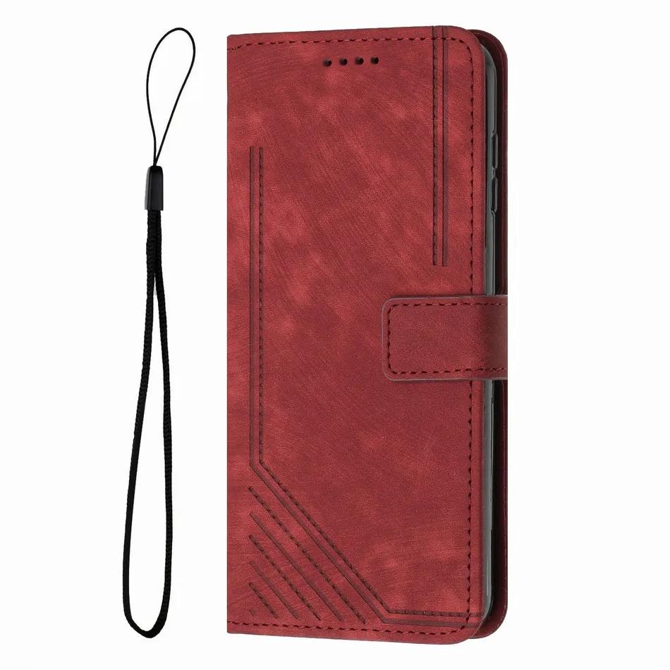 

Line Style Case Protect Cover For Apple iPhone 16 16E 15 14 13 12 Pro Mini 7 8 Plus Max SE 2020 Wallet Card Slots Cover #KCB For iPhone 12Pro Max