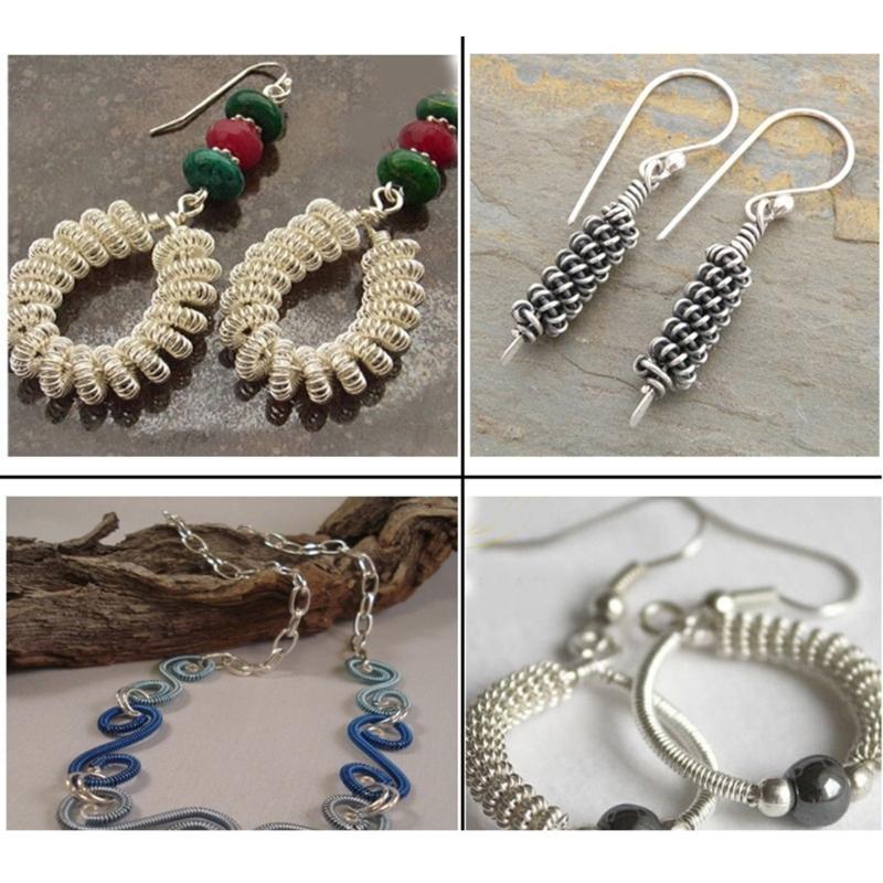 C Shaped Spring Making Tool Jewelry Winding Tool for Wire Jewelry Making