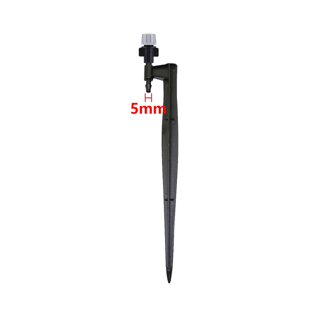 13 Types of Grey Adjustable Misting Nozzle Kits 4/7mm Hose Automatic Cooling Watering Irrigation System Portable Fogging Sprayer