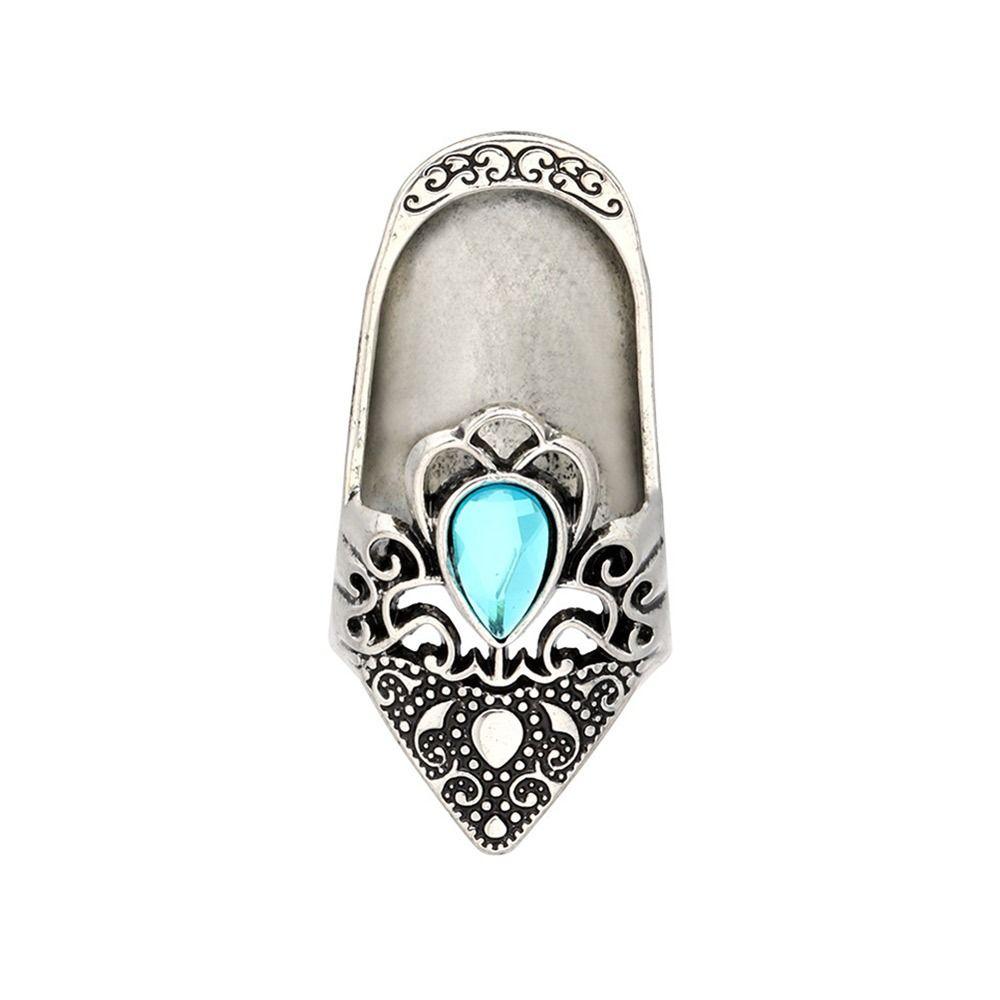 Durable Open Nail Acorn Thimble Metal Embroidery Finger Protector  for Embroidery