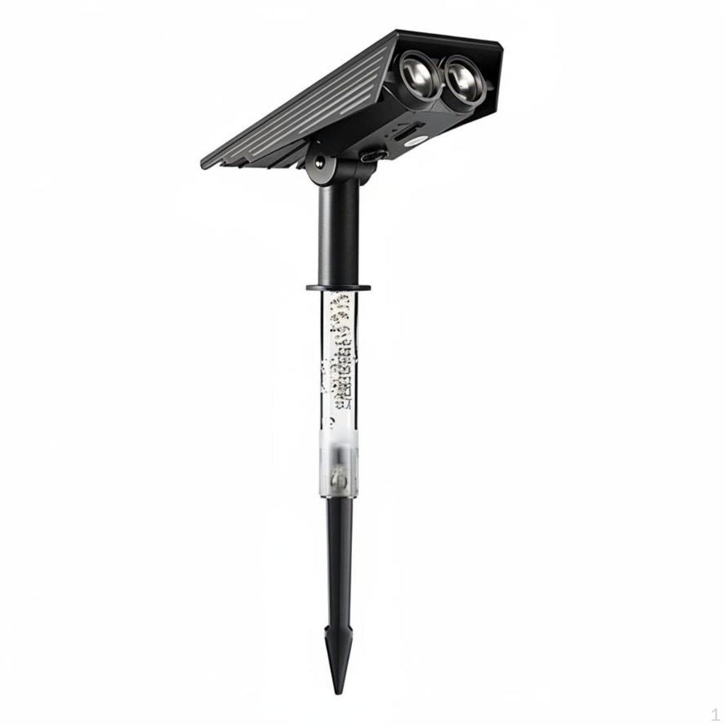 Solar Tree Spotlight, High Brightness, Waterproof, Garden Yard Decorative Lighting 18 Beads