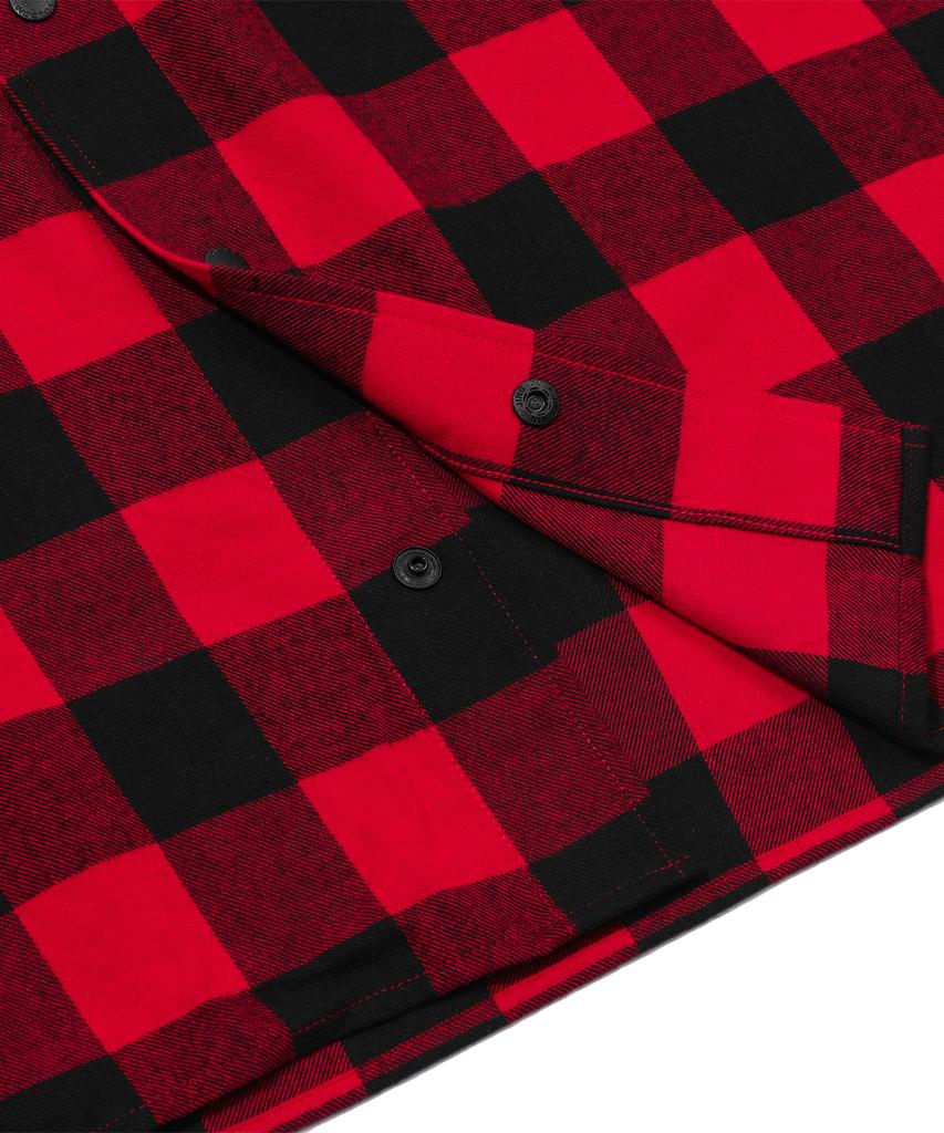 VOLCOM Snow & Surf Flannel Shirt (Red)