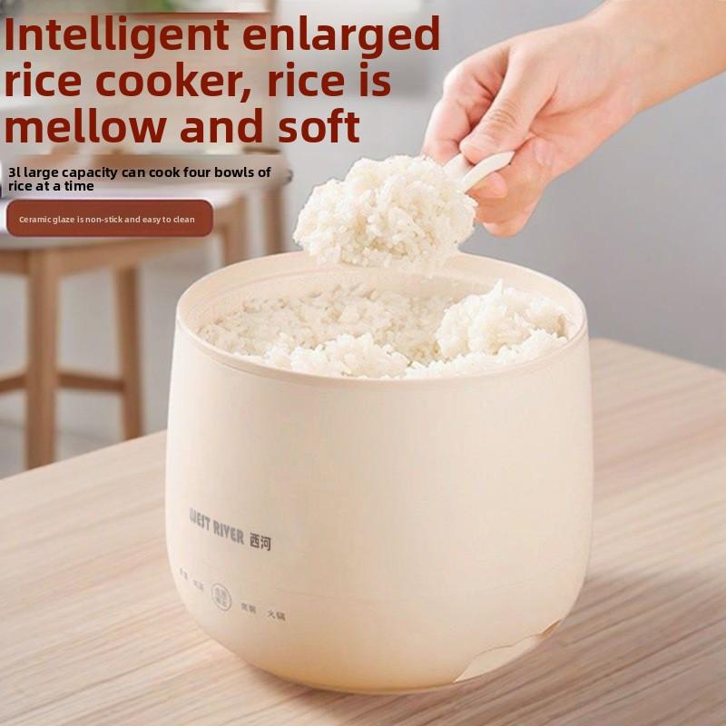 Multifunctional Large Capacity Electric Rice Cooker for Students and Home Use