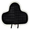 Ridex Black Color Polycotton Quilted Design English Horse Saddle Pad .