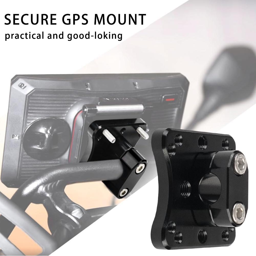 Motorcycle Navigator GPS Mount Fit for Africa Twin / R1200/R1250 GS/GSA/Tenere 700 / Super Tenere/Tuareg 660 (12mm) MP-1200-BK