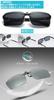 KANGYONG Polarized Clip-On Sunglasses - Fixed Type - Compatible with Glasses, Car Use, Wears Over Glasses, Daytime UV400 Protection