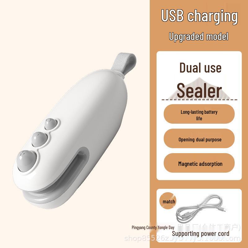 CE-Certified Handheld Mini Plastic Bag Sealer for Home Snacks
