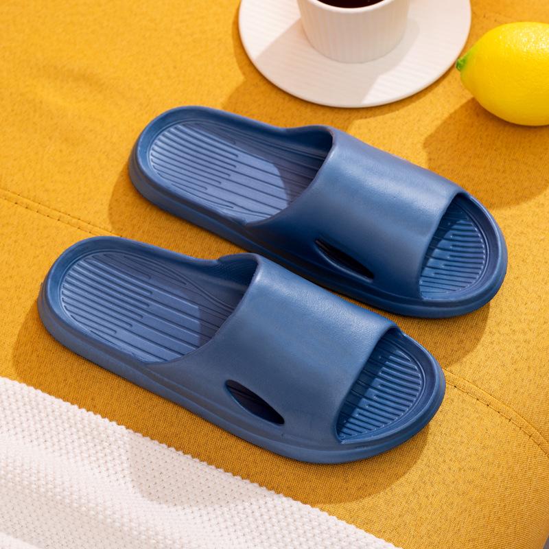 Qidashun Women's Non-slip Summer Home Slippers - Comfortable Bathroom Slides for Couples