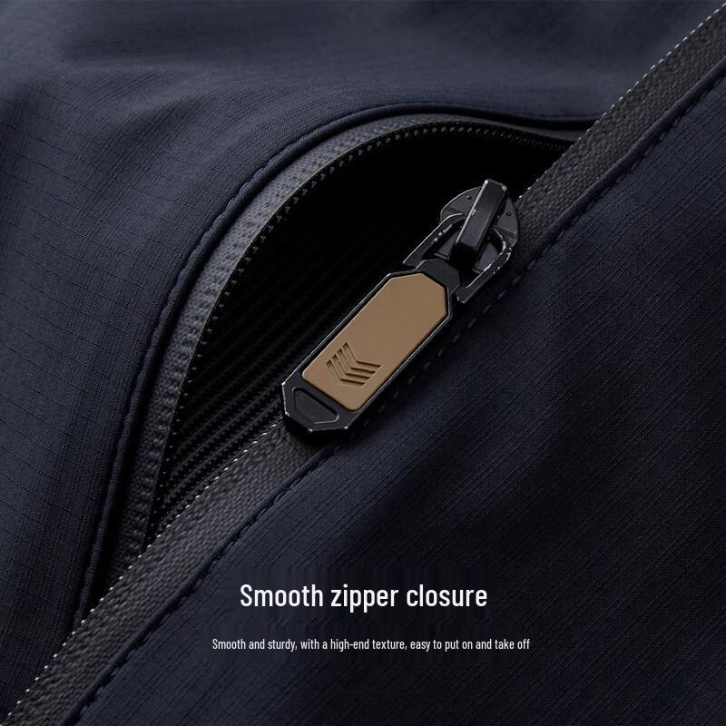 Men's Detachable Hooded Windproof Jacket
