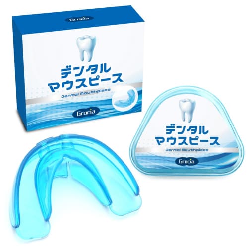 

Grocia Dental Mouthpiece with Instruction Manual, 1 Piece, G-008 (Clear Blue)