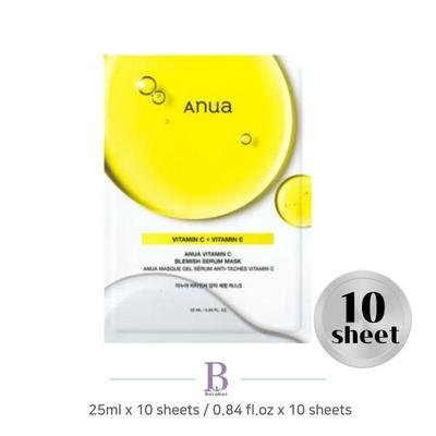 Vitamin C Blemish Serum Mask Sheet (10 Sheets)