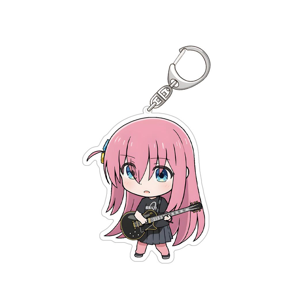 BOCCHI LA ROCCIA!  Gotoh Hitori Ijichi Nijika Yamada Ryo Kita Ikuyo Hiroi Kikuri Ijichi Seika Portachiavi in Acrilico Ciondolo per Borsa Regali
