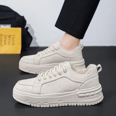 New Men's Classic Autumn And Winter Fashion Low Top Thick Sole Skateboarding Shoes Comfortable Soft Sole Basketball Sneakers