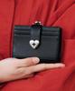 Fennec Crinkle Hearty Frame Bridge Wallet - Black