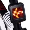 Smart Bike Tail Light USB Rechargeable LED Turn Signal Brake Warning Lamp for MTB Road Cycling Safety