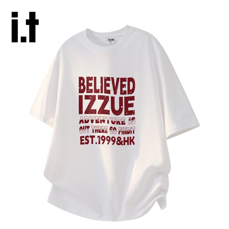 

izzue Unisex American Style Cotton Round Neck T-Shirt XL