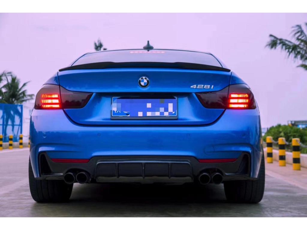 BMW 4 Series F32/F33/F36 Carbon Fiber Front Lip (END.CC Style)