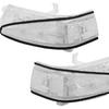 Rear View LED Side Mirror Turn Signal Passenger Side, Car Rearview Mirror Side Marker Light, Compatible with Honda Civic Hybrid 2006-2011 8th