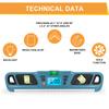 Digital Spirit Level Inclinometer Horizontal Scale Ruler Electronic LED Display Protractor Magnetic Base Measurement Tools
