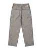WACKY WILLY Parachute Cargo Pants Light Grey