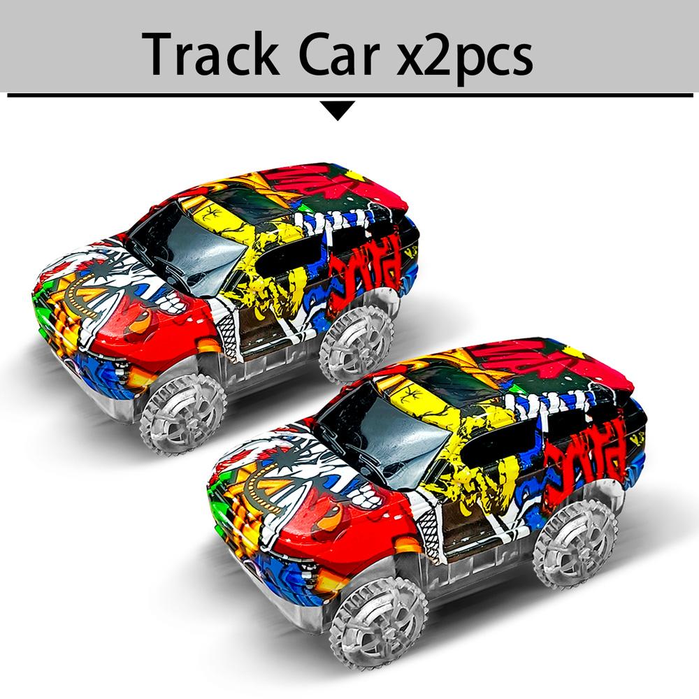 Track Car Train Toys Children Electric Track Toy Car Engineering Car Kids Educational Toys  for Children Birthday Gift