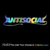 Cartoon Antisocial Auto Stickers On The Car Car Body Doorhandle Sticker Door Handle Decal