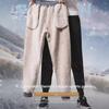 Men's Plush Lamb Fleece Winter Pants - Thick, Warm, and Cold-Resistant