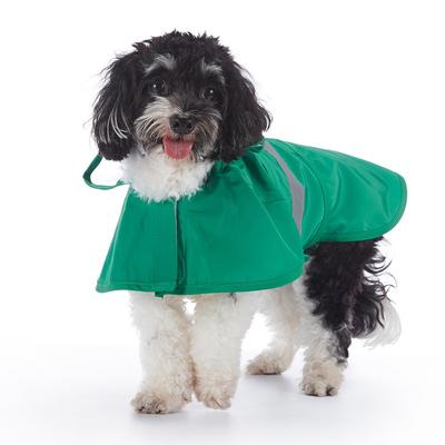 Cute Animal-shaped Raincoat Dog Clothes Summer Waterproof Not Blocking the Line of Sight Reflective Strip Dog Raincoat