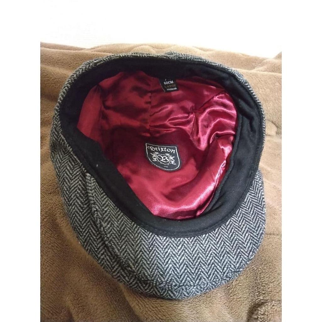 Used Brixton Hunting Casquette Herringbone M Size
