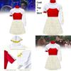 Zombies 4 Dawn Of The Vampires Nova Costume With Polyester Fabric For Stage Cosplay Halloween