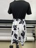 2025 European Retro Patchwork Women's Dress, Chinese Style, Elegant New Design