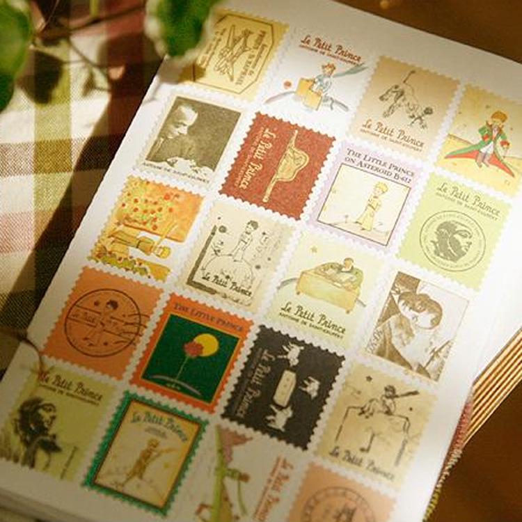 The Little Prince Themed Postcard & Diary Stickers - 80 Unique Korean Designs