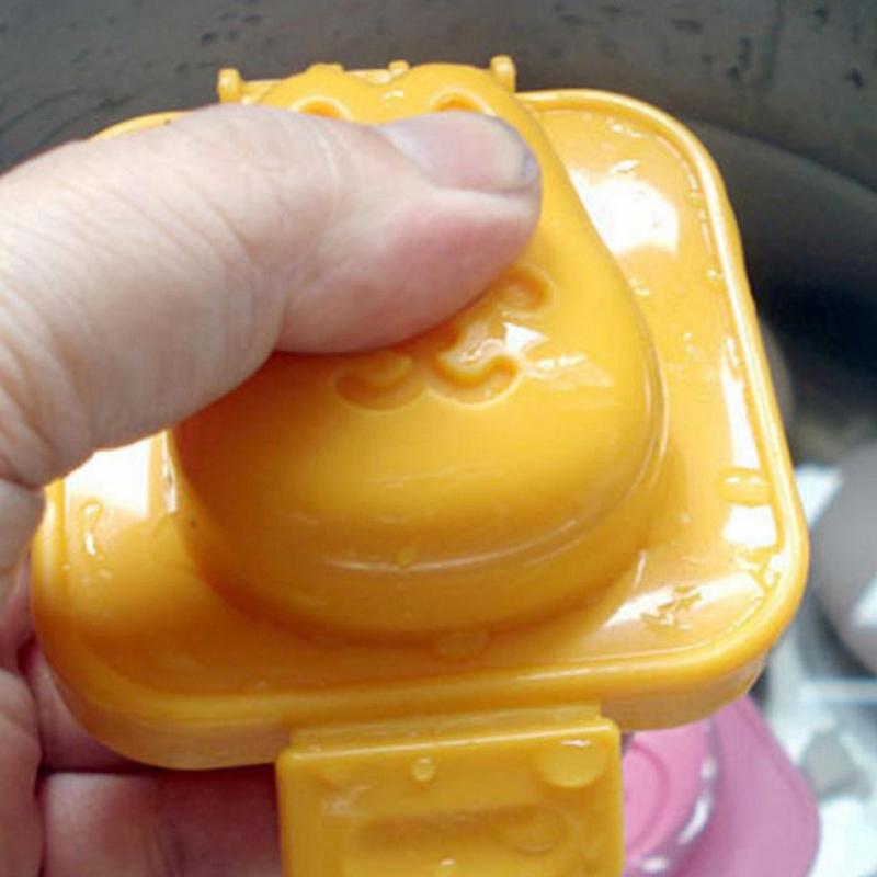 6Pcs Multicolor Egg Mold Sandwich Bento Rice Mould Sushi Maker Boiled Decor