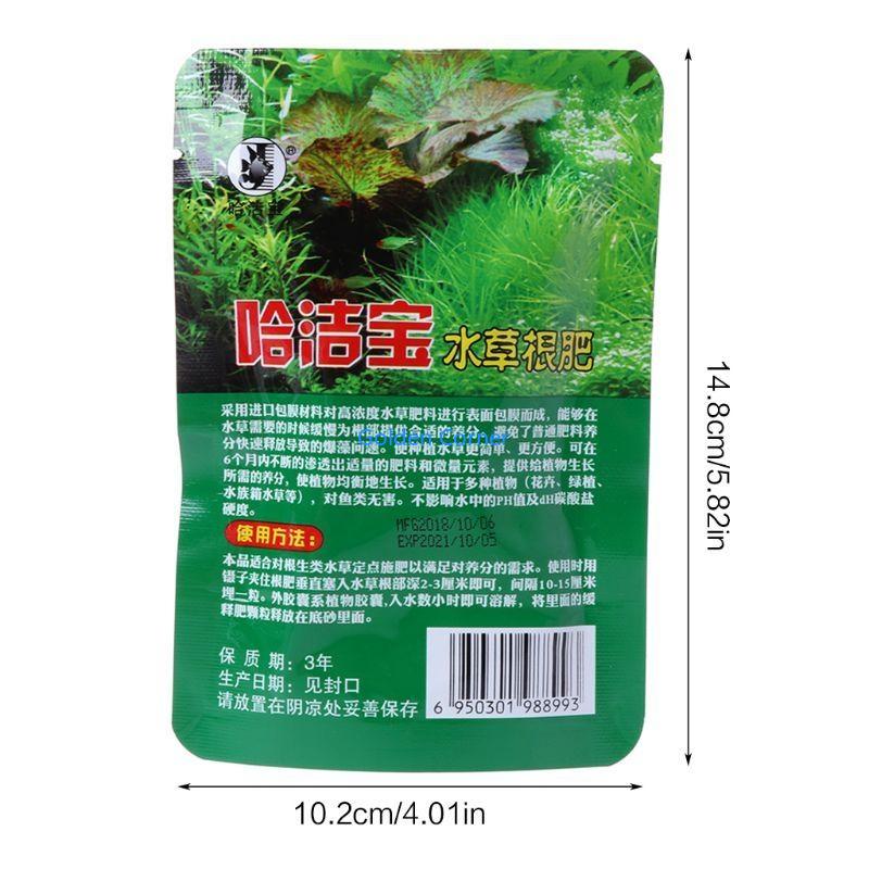 E15D Aquarium Dünger für lebende Pflanzen Wurzel Tabs Menge 40 Kapseln für Wasserpflanzen