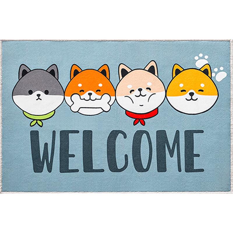 Впитывающий нескользящий коврик для двери JD Jingzao Jiji 50x80cm