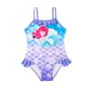 Girls' Mermaid Scale Halter Swimsuit with Ruffle (2025)