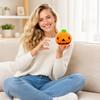 Halloween Pumpkin Shaped Stress Toy with Soft Beads for Sensory Play and Hand Exercise