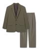 Mindbridge [Set][Couture] Cotton-Like Oversized Jacket Set-Up Dark Beige