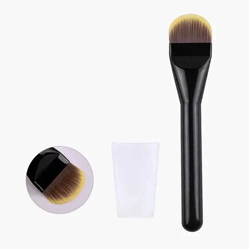 Flat-Headed Foundation Brush Professional Portable And Easy-To-Clean Makeup Brush